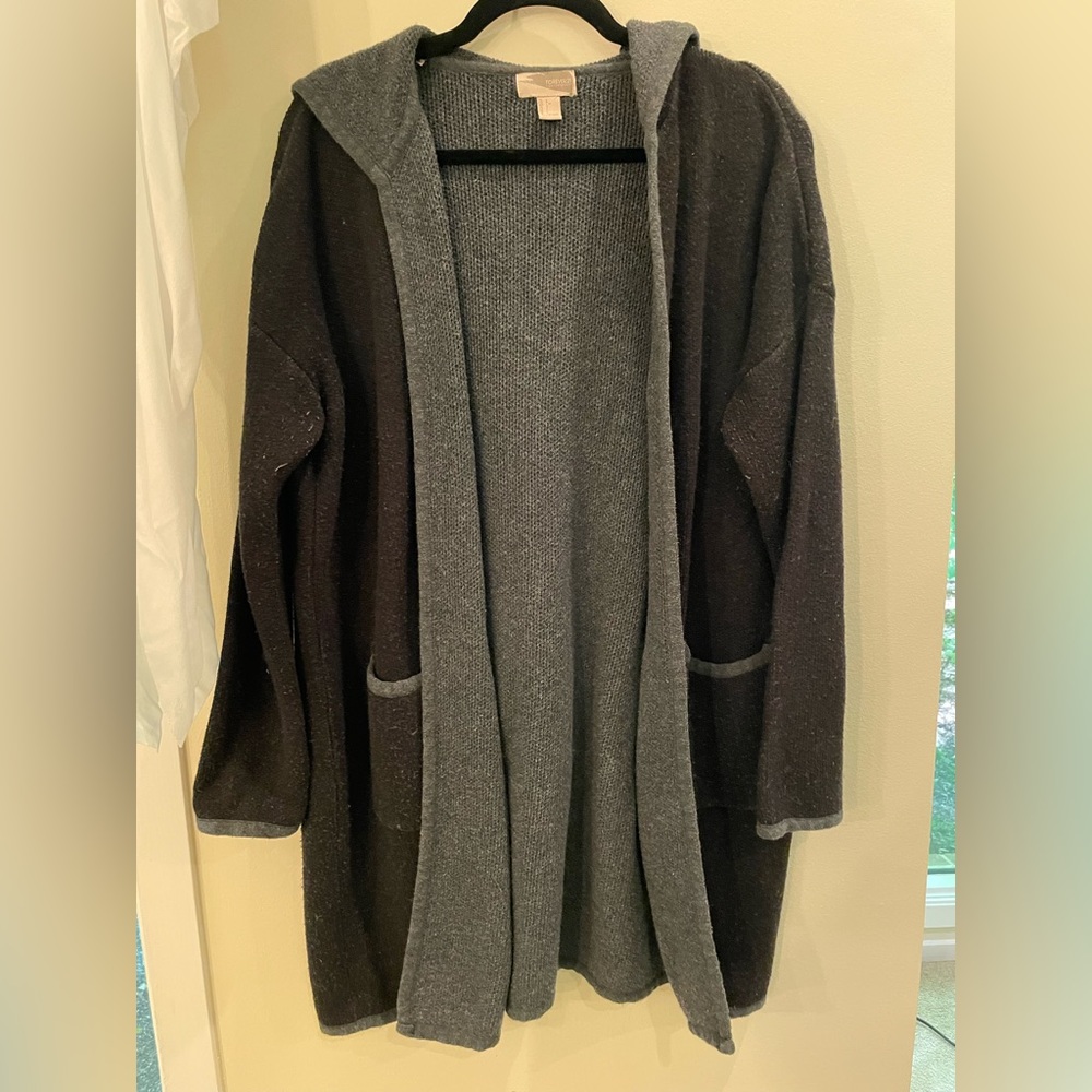 Forever 21 Contemporary Hooded Cardigan